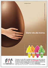 La Banca Monte Pruno ospita l’AIL per la vendita delle uova di Pasqua
