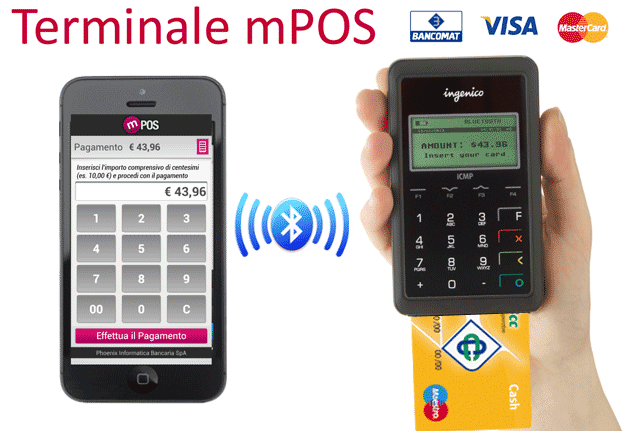 Smart mPOS: il nuovo sistema per ricevere pagamenti da bancomat e carte di credito