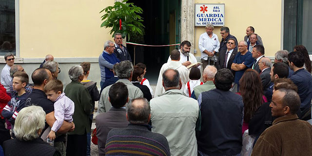 Roscigno: la nuova sede della Guardia Medica sarà attrezzata con il sostegno della Banca Monte Pruno