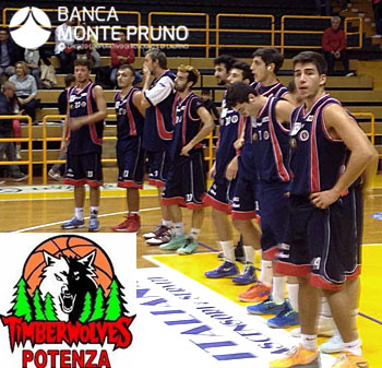Banca Monte Pruno e la squadra di Basket di Potenza: partnership con la Timberwolves