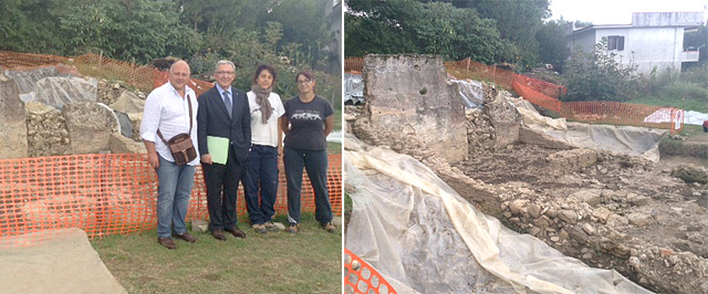La Banca Monte Pruno visita e promuove il sito archeologico presente a Policastro Bussentino 