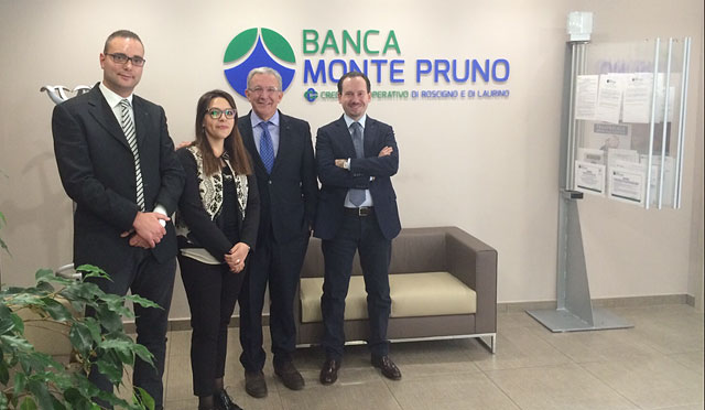 Primo anno della Banca Monte Pruno a Potenza