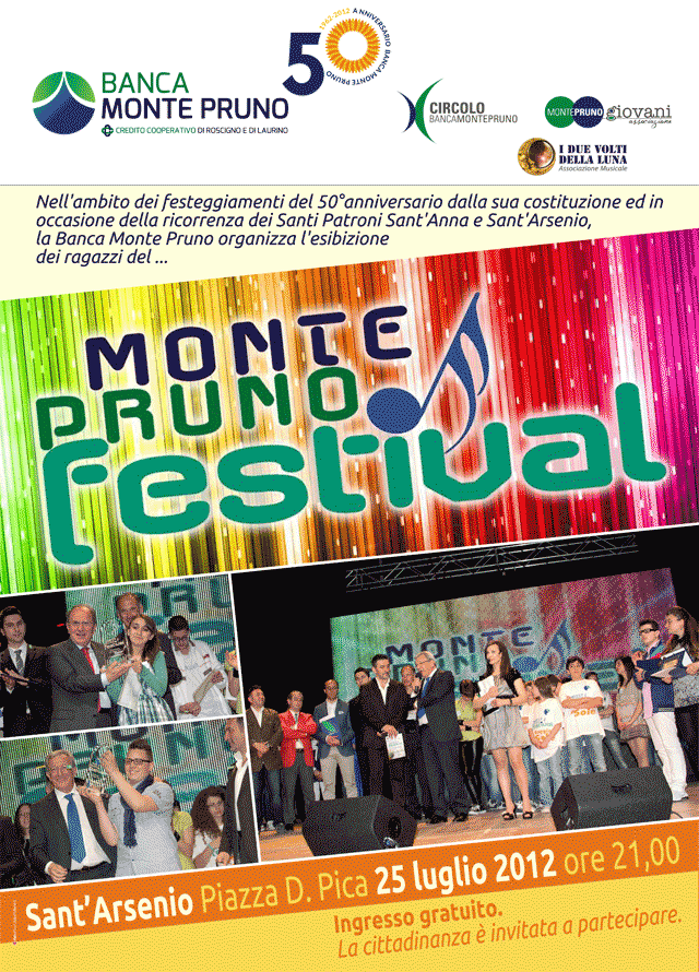 Esibizione dei ragazzi del “Monte Pruno Festival”