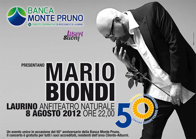 50° anniversario Banca Monte Pruno: Mario Biondi in concerto