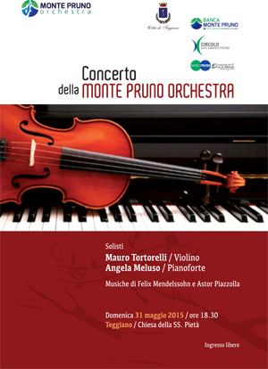 Concerto della Monte Pruno Orchestra a Teggiano