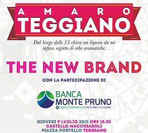 Il 9 luglio si presenta il nuovo brand di Amaro Teggiano realizzato grazie alla Banca Monte Pruno