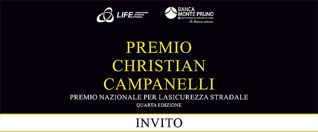 Presentazione IV Premio Nazionale per la Sicurezza Stradale “Christian Campanelli”