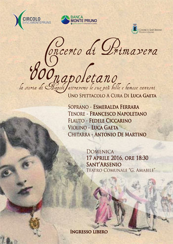 Sant’Arsenio: Concerto di Primavera “L’800 napoletano”