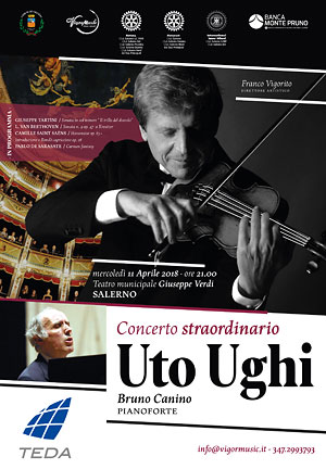 Uto Ughi in Concerto a Salerno 