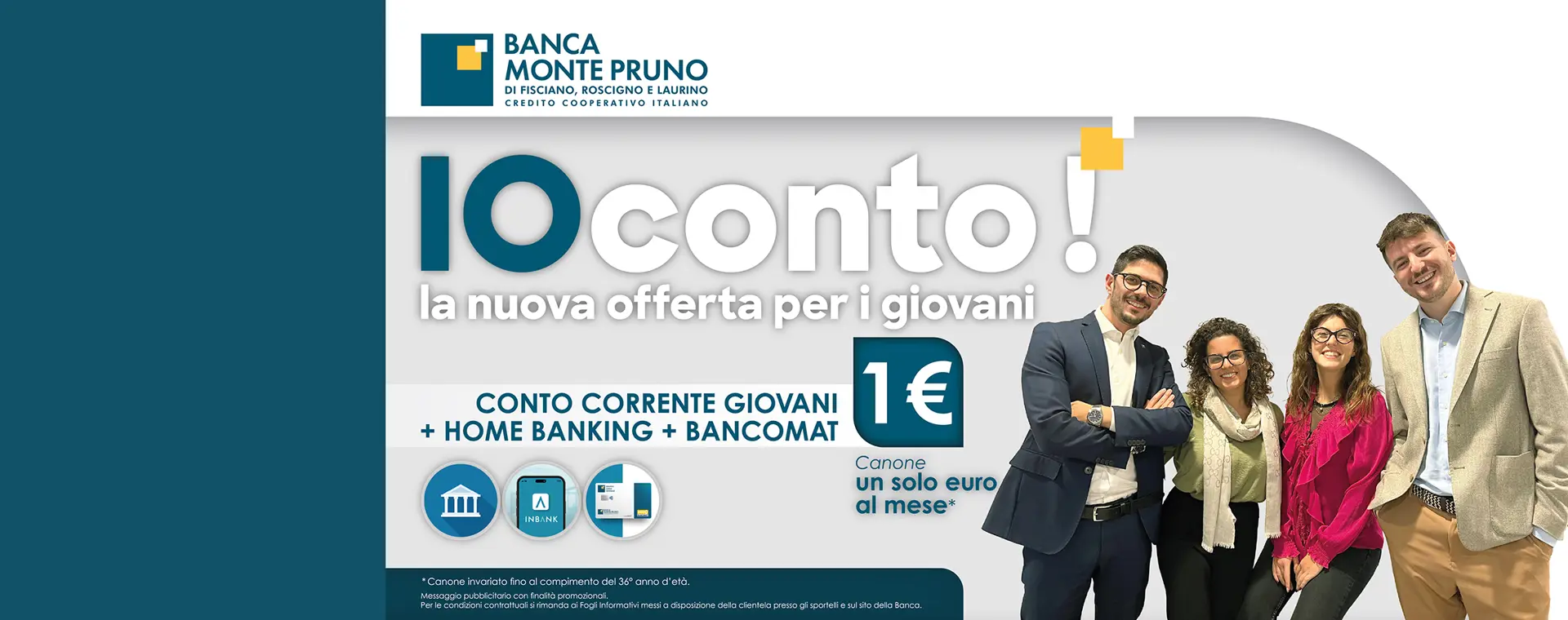 IOconto! la nuova offerta per i giovani